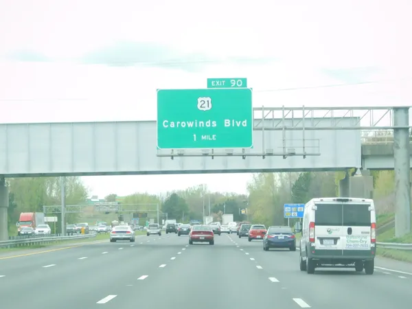 High Impact Maintenance on I-77 South and New Transit Schedules Define Friday Commute