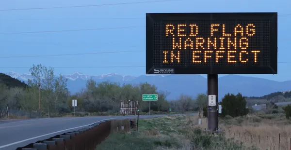 Bright Skies Meet Brisk Winds: Red Flag Warning Issued for Charlotte Today
